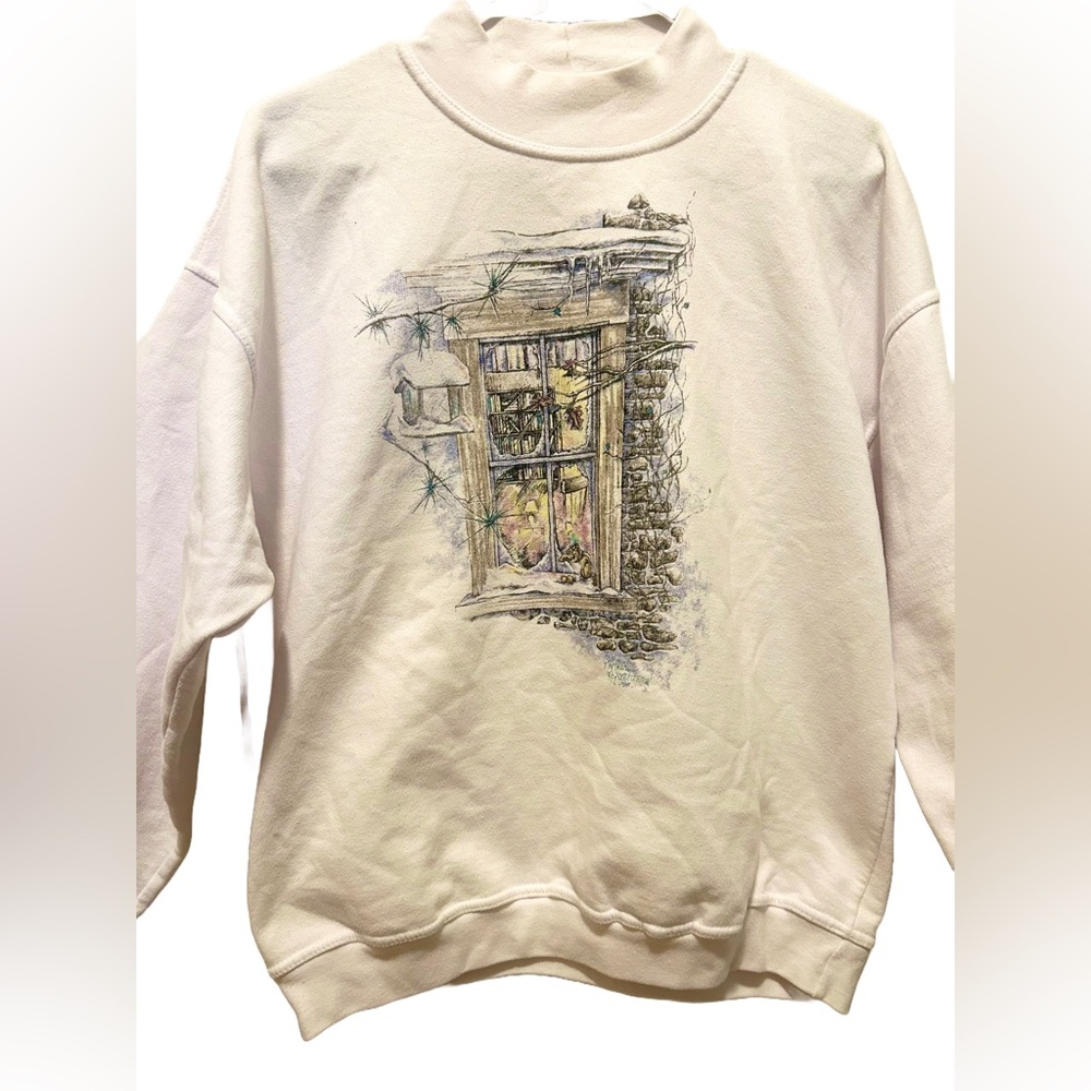 Vintage Northern Reflections Christmas Sweater